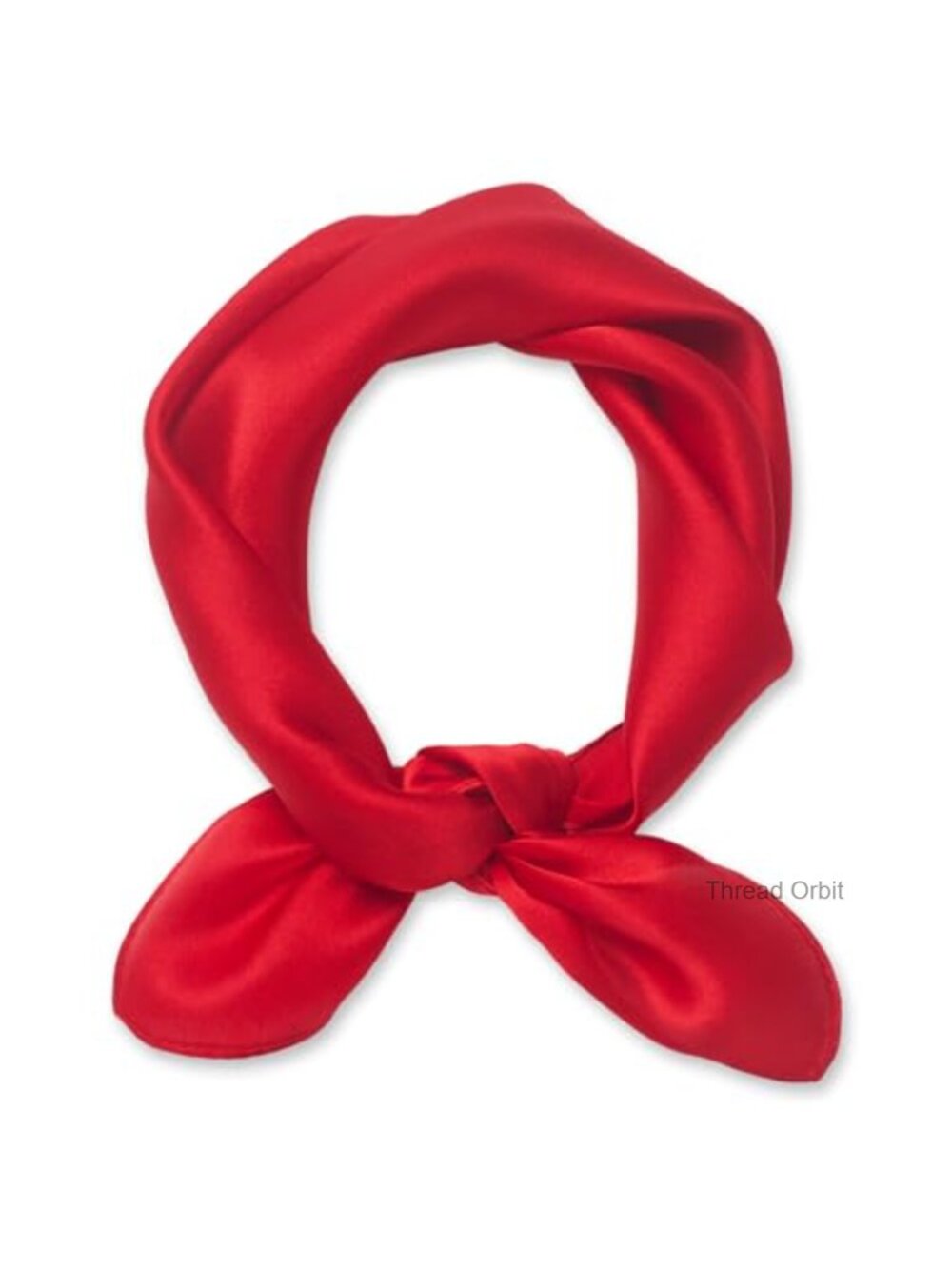 100% Mulberry Silk Scarf 21" Square Neckerchief Hair Band Handbag Accessory